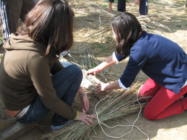 Taller de hábitat de prehistoria de bachillerato