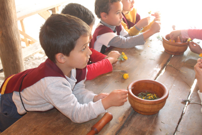 ungüentos romanos de mundo clásico de infantil
