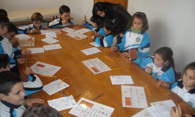 Origen e historia de la escritura de protohistoria de primaria