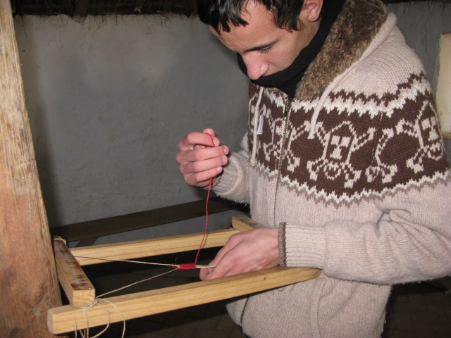 Tintes y telas de protohistoria de secundaria