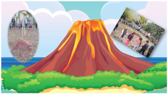volcanes de a la carta de infantil