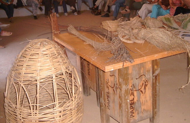 Taller de Cestería Fenicia de protohistoria de bachillerato