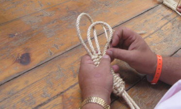 Taller de Manufactura de fibras vegetales de prehistoria de bachillerato